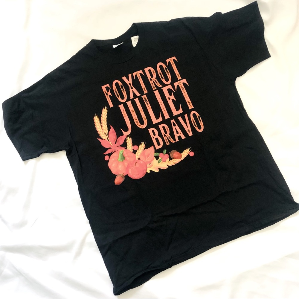 FJB Foxtrot Juliet Bravo Black Thanksgiving shirt
